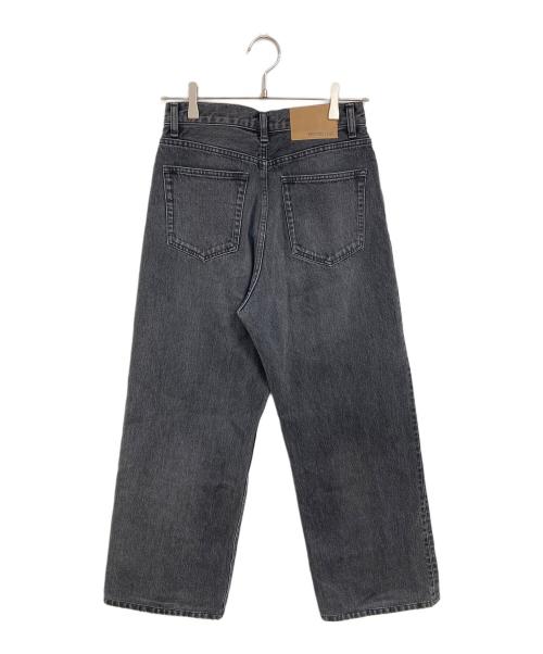 EVERYDAY I LIKE.（エヴリデイ アイ ライク）EVERYDAY I LIKE. (エヴリデイ アイ ライク) Tuck Buggy タックバギーデニムパンツ　ヴィンテージ加工　ワイドパンツ　 グレー サイズ:34の古着・服飾アイテム
