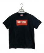 KENZOケンゾー）の古着「ロゴ Tシャツ　コットン Tシャツ」｜ブラック