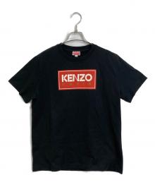 KENZO（ケンゾー）の古着「ロゴ Tシャツ　コットン Tシャツ」｜ブラック