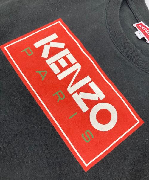 KENZO（ケンゾー）KENZO (ケンゾー) ロゴ Tシャツ　コットン Tシャツ ブラック サイズ:Mの古着・服飾アイテム