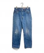 LEVI'Sリーバイス）の古着「80’Ｓ ヴィンテージデニムパンツ　80年代　USA製」｜スカイブルー