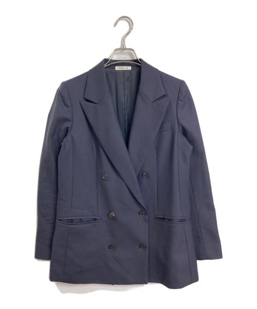 EVERYDAY I LIKE.（エヴリデイ アイ ライク）EVERYDAY I LIKE. (エヴリデイ アイ ライク) DOUBLE ジャケット ダブルブレストジャケット　アウター　ライトアウター　セレモニー　オフィスカジュアル　フォーマル ネイビー サイズ:36の古着・服飾アイテム