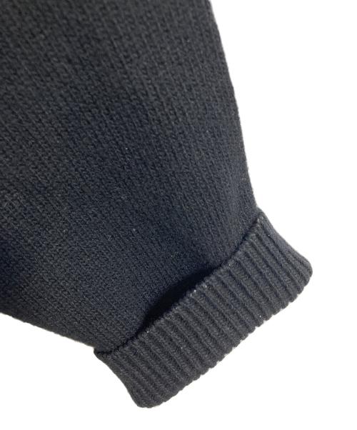 MUSE de Deuxieme Classe（ミューズ ドゥーズィエム クラス）MUSE de Deuxieme Classe (ミューズ ドゥーズィエム クラス) JADE タートルネック プルオーバー　カシミヤ混ニット　長袖ニット　日本製 ブラック サイズ:実寸参照の古着・服飾アイテム