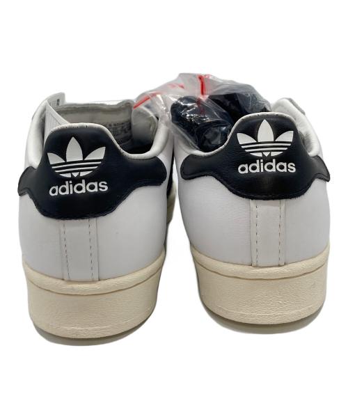 adidas（アディダス）adidas (アディダス) スーパースターレースレス 2ＷＡＹスニーカー スリッポン　ローカットスニーカー ホワイト サイズ:US5 未使用品の古着・服飾アイテム