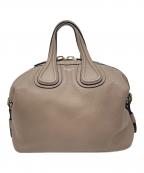 GIVENCHYジバンシィ）の古着「ハンドバッグ　レザーバッグ　ナイチンゲール」｜グレー