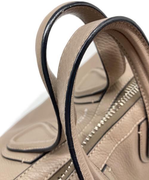 GIVENCHY（ジバンシィ）GIVENCHY (ジバンシィ) ハンドバッグ　レザーバッグ　ナイチンゲール グレー サイズ:実寸参照の古着・服飾アイテム