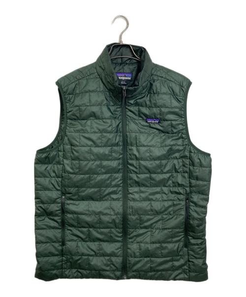 Patagonia（パタゴニア）Patagonia (パタゴニア) ナノ・パフ・ベスト　25年モデル　中わたベスト Kelp Forest グリーン サイズ:XLの古着・服飾アイテム