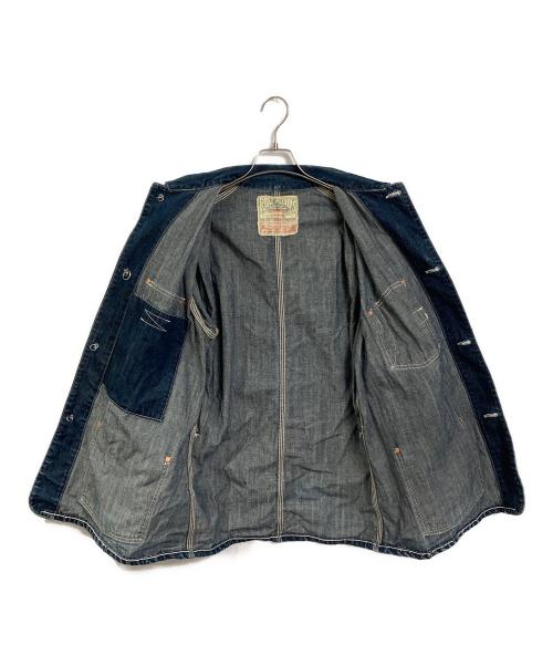 THE REAL McCOY'S（ザ・リアルマッコイズ）THE REAL McCOY'S (ザ・リアルマッコイズ) デニムカバーオール　アメカジ　ライトアウター　 インディゴ サイズ:38の古着・服飾アイテム