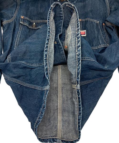 THE REAL McCOY'S（ザ・リアルマッコイズ）THE REAL McCOY'S (ザ・リアルマッコイズ) デニムカバーオール　アメカジ　ライトアウター　 インディゴ サイズ:38の古着・服飾アイテム