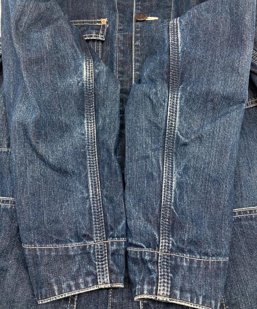 THE REAL McCOY'S（ザ・リアルマッコイズ）THE REAL McCOY'S (ザ・リアルマッコイズ) デニムカバーオール　アメカジ　ライトアウター　 インディゴ サイズ:38の古着・服飾アイテム