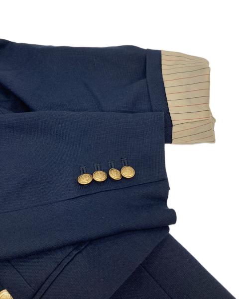 Spick and Span（スピック＆スパン）Spick and Span (スピックアンドスパン) ウール先染めダブルジャケット ネイビー サイズ:38の古着・服飾アイテム