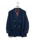 Spick and Span（スピックアンドスパン）の古着「ウール先染めダブルジャケット」｜ネイビー