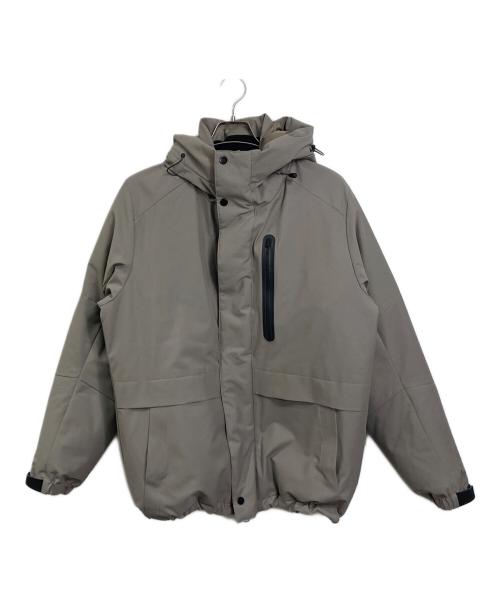 Adam et Rope（アダム エ ロペ）Adam et Rope (アダム エ ロペ) ALLIED/アライド ショートダウンジャケット グレー サイズ:Mの古着・服飾アイテム