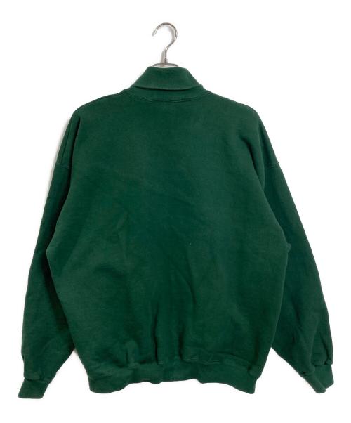 TULTEX（タルテックス）TULTEX (タルテックス) 【古着】90’Sタートルネックスウェット ブランクスウェット　90年代　USA製 グリーン サイズ:XLの古着・服飾アイテム