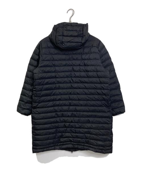 DANTON（ダントン）DANTON (ダントン) ダウンコート WOMENS HOODED DOWN JACKET ロングコート ブラック サイズ:38の古着・服飾アイテム