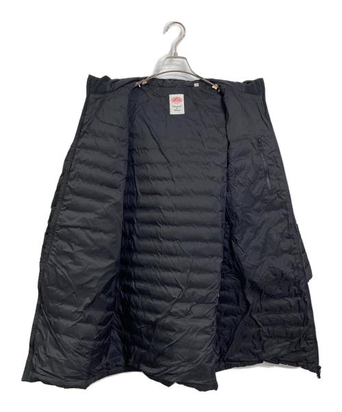 DANTON（ダントン）DANTON (ダントン) ダウンコート WOMENS HOODED DOWN JACKET ロングコート ブラック サイズ:38の古着・服飾アイテム