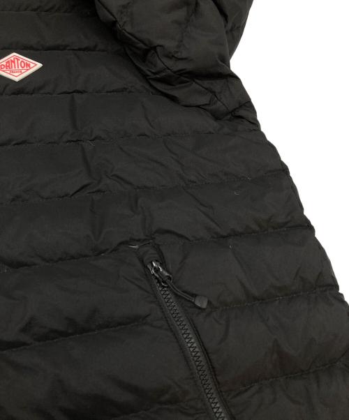 DANTON（ダントン）DANTON (ダントン) ダウンコート WOMENS HOODED DOWN JACKET ロングコート ブラック サイズ:38の古着・服飾アイテム