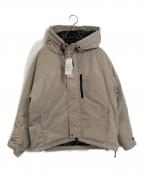 Sonny Labelサニーレーベル）の古着「フーディーダウンジャケット　25AW」｜グレージュ