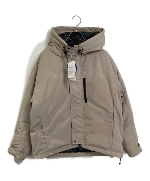 Sonny Label（サニーレーベル）Sonny Label (サニーレーベル) フーディーダウンジャケット　25AW グレージュ サイズ:FREE 未使用品の古着・服飾アイテム