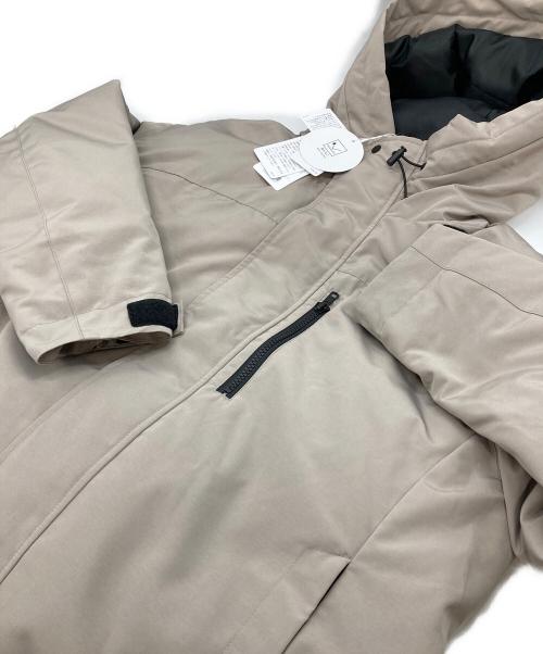 Sonny Label（サニーレーベル）Sonny Label (サニーレーベル) フーディーダウンジャケット　25AW グレージュ サイズ:FREE 未使用品の古着・服飾アイテム