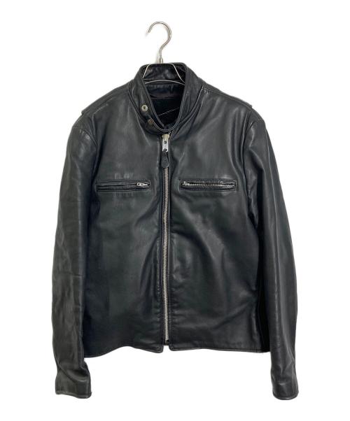 BRANDED GARAMENT（ブランデッド ガーメンツ）BRANDED GARAMENT (ブランデッド ガーメンツ) レザーライダースジャケット　ライナーベスト ブラック サイズ:40の古着・服飾アイテム
