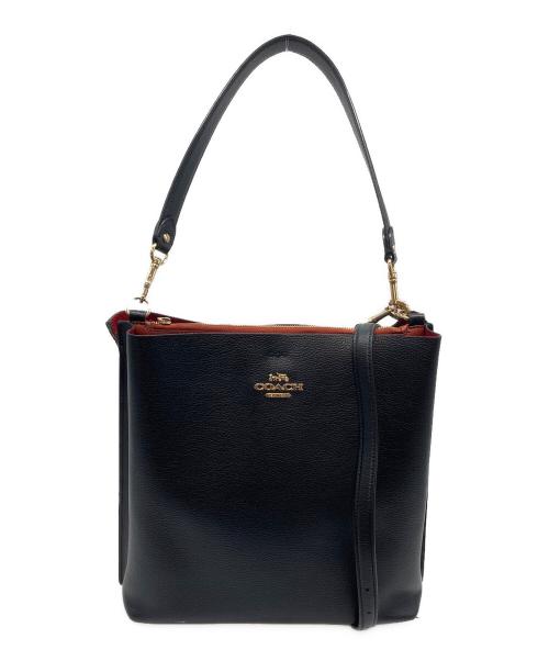 COACH（コーチ）COACH (コーチ) モリー バケット 2WAYショルダーバッグ ブラック サイズ:実寸参照の古着・服飾アイテム