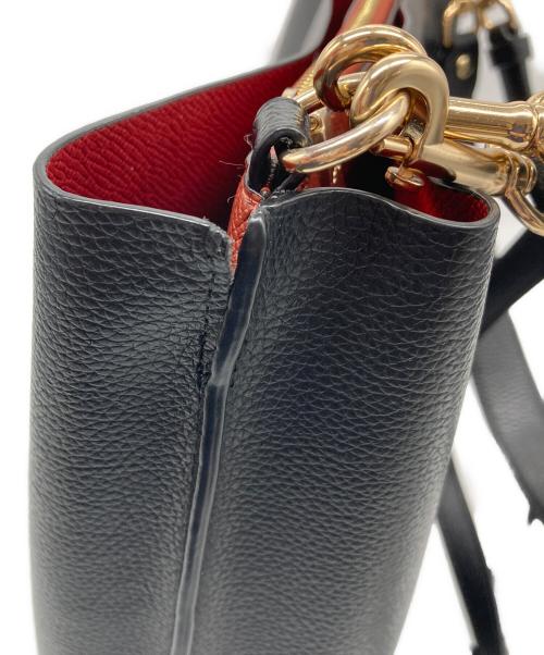 COACH（コーチ）COACH (コーチ) モリー バケット 2WAYショルダーバッグ ブラック サイズ:実寸参照の古着・服飾アイテム