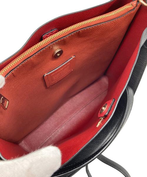COACH（コーチ）COACH (コーチ) モリー バケット 2WAYショルダーバッグ ブラック サイズ:実寸参照の古着・服飾アイテム