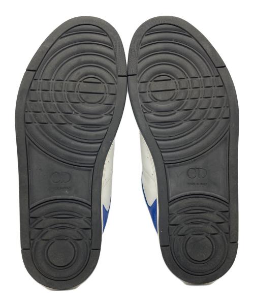 DIOR HOMME（ディオール オム）DIOR HOMME (ディオール オム) B02スニーカー　ローカットスニーカー　イタリア製 ホワイト×ブルー サイズ:42の古着・服飾アイテム