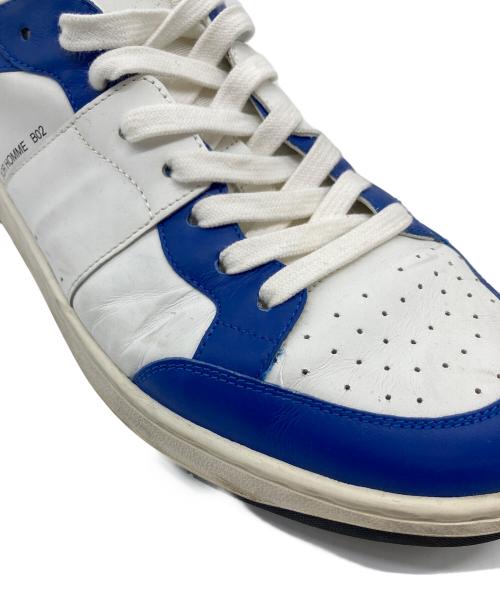 DIOR HOMME（ディオール オム）DIOR HOMME (ディオール オム) B02スニーカー　ローカットスニーカー　イタリア製 ホワイト×ブルー サイズ:42の古着・服飾アイテム