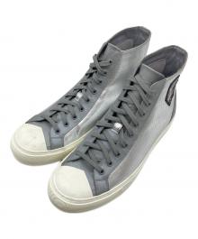 LOUIS VUITTON（ルイ ヴィトン）の古着「Galaxy Tattoo Sneaker  ハイカットスニーカー」｜メタリックシルバー