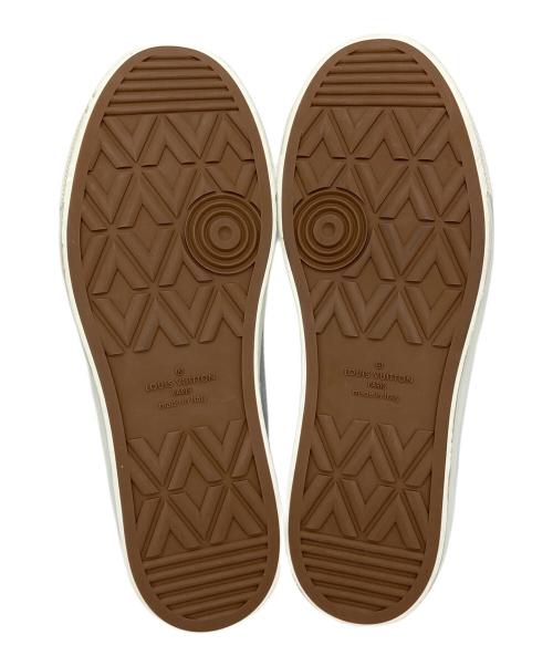 LOUIS VUITTON（ルイ ヴィトン）LOUIS VUITTON (ルイ ヴィトン) Galaxy Tattoo Sneaker  ハイカットスニーカー メタリックシルバー サイズ:7 1/2の古着・服飾アイテム