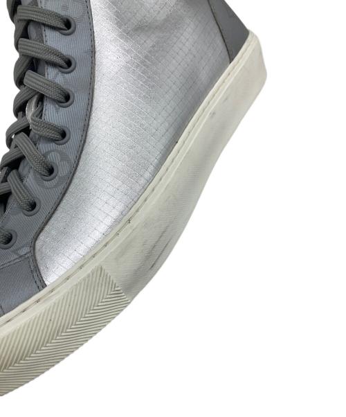 LOUIS VUITTON（ルイ ヴィトン）LOUIS VUITTON (ルイ ヴィトン) Galaxy Tattoo Sneaker  ハイカットスニーカー メタリックシルバー サイズ:7 1/2の古着・服飾アイテム