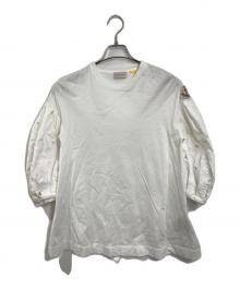 MONCLER×Simone Rocha（モンクレール×シモーネ ロシャ）の古着「パフレーススリーブTシャツ　イタリア製」｜ホワイト