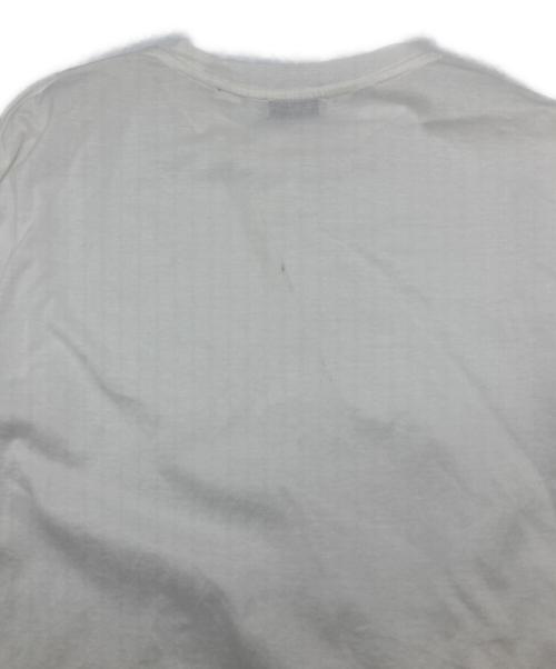 MONCLER（モンクレール）MONCLER (モンクレール) Simone Rocha (シモーネ ロシャ) パフレーススリーブTシャツ　イタリア製 ホワイト サイズ:Sの古着・服飾アイテム