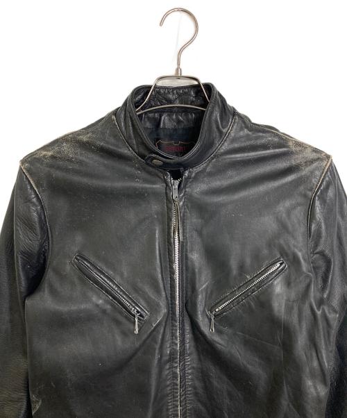 KEHOE（キーホー）KEHOE (キーホー) 【古着】シングルライダースジャケット ブラック サイズ:38の古着・服飾アイテム