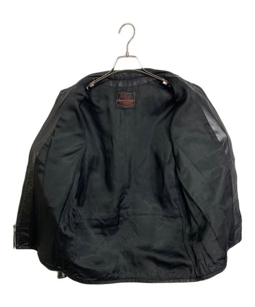 KEHOE（キーホー）KEHOE (キーホー) 【古着】シングルライダースジャケット ブラック サイズ:38の古着・服飾アイテム