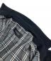 中古・古着 BURBERRY BLACK LABEL (バーバリーブラックレーベル) 銀釦チェック柄エンボスPコート　 ブラック サイズ:M：6000円