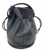 J&M DAVIDSONジェイ＆エム デヴィッドソン）の古着「ヌーベ バスケット NUBE BUCKET 巾着バッグ　フォーマル　セレモニー　」｜ブラック