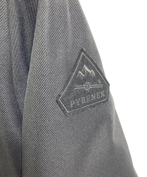 Pyrenex（ピレネックス）Pyrenex (ピレネックス) ANNECY DRILL FUR EDダウンコート　アウター　ビジネスコート　ミドル丈　EDIFICE別注 ブラック サイズ:Mの古着・服飾アイテム