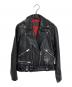 ALL SAINTS（オールセインツ）の古着「ライダースジャケット　レザージャケット」｜ブラック