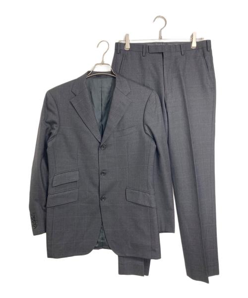 BURBERRY BLACK LABEL（バーバリーブラックレーベル）BURBERRY BLACK LABEL (バーバリーブラックレーベル) セットアップスーツ　パンツスーツ　3Bジャケット　ジャケット　パンツ　日本製 ブラック サイズ:38Rの古着・服飾アイテム