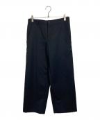 COMME des GARCONS tricotコムデギャルソントリコ）の古着「ウールパンツ　スラックス」｜ブラック