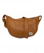 PORTERポーター）の古着「FREE STYLE SHOULDER BAG　ショルダーバッグ」｜キャメル