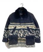 Wind Armorウィンドアーマー）の古着「ムートンジャケット　」｜ネイビー