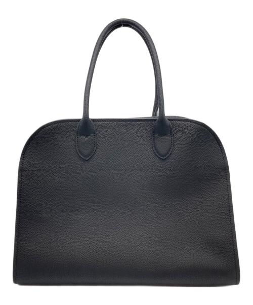 Gypsohila（ジプソフィア）Gypsohila (ジプソフィア) ベルトボストンバッグ (ラージ)　レザーバッグ ブラック サイズ:実寸参照の古着・服飾アイテム