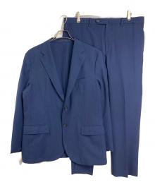 MACKINTOSH PHILOSOPHY（マッキントッシュ フィロソフィー）の古着「トロッタージャケットセットアップ　セットアップスーツ　ジャケット　パンツ　薄手スーツ」｜ネイビー