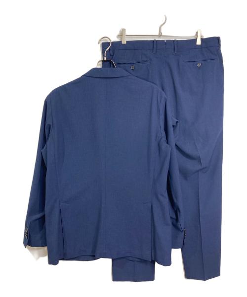 MACKINTOSH PHILOSOPHY（マッキントッシュ フィロソフィー）MACKINTOSH PHILOSOPHY (マッキントッシュ フィロソフィー) トロッタージャケットセットアップ　セットアップスーツ　ジャケット　パンツ　薄手スーツ ネイビー サイズ:52の古着・服飾アイテム