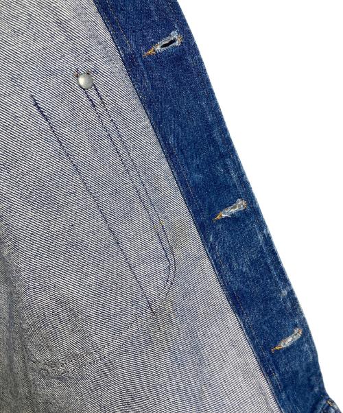 POLO RALPH LAUREN（ポロ・ラルフローレン）POLO RALPH LAUREN (ポロ・ラルフローレン) 【古着】カバーオール　アウター　デニムジャケット　デニムカバーオール　USA製　ライトアウター　80s  80年代　 ブルー サイズ:Mの古着・服飾アイテム