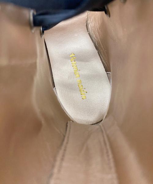 Victorian maiden（ヴィクトリアンメイデン）Victorian maiden (ヴィクトリアンメイデン) レースアップブーツ　ショートブーツ　編み上げブーツ ブラック サイズ:23の古着・服飾アイテム